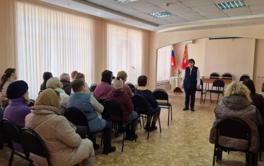 О проведении мероприятия по информированию к Всемирному дню прав потребителей в УСЗН Коминтерновского района. 13.03.2026 г.